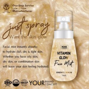 รับผลิต Vitamin Glow Face Mist รับผลิตผิวหน้า 1