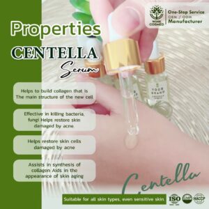รับผลิตเซรั่ม รับOEMเครื่องสำอาง รับสร้างแบรนด์เซรั่ม Centella Serum