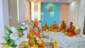 บริษัท วิ้งส์คอสเมด ทำบุญโรงงานเสริมความเป็นสิริมงคล ประจำปี 2567