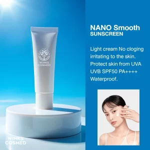 โรงงานรับผลิตครีมกันแดด รับผลิตกันแดด NANO Smooth sunscreen