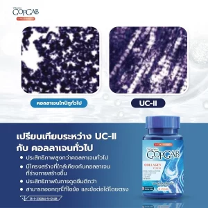 Vitamin GopGab บำรุงกระดูก ฟื้นฟูข้อต่อ ลดอาการปวดเข่า ปวดข้อ เสริมสร้างคอลลาเจนให้กระดูกแข็งแรง