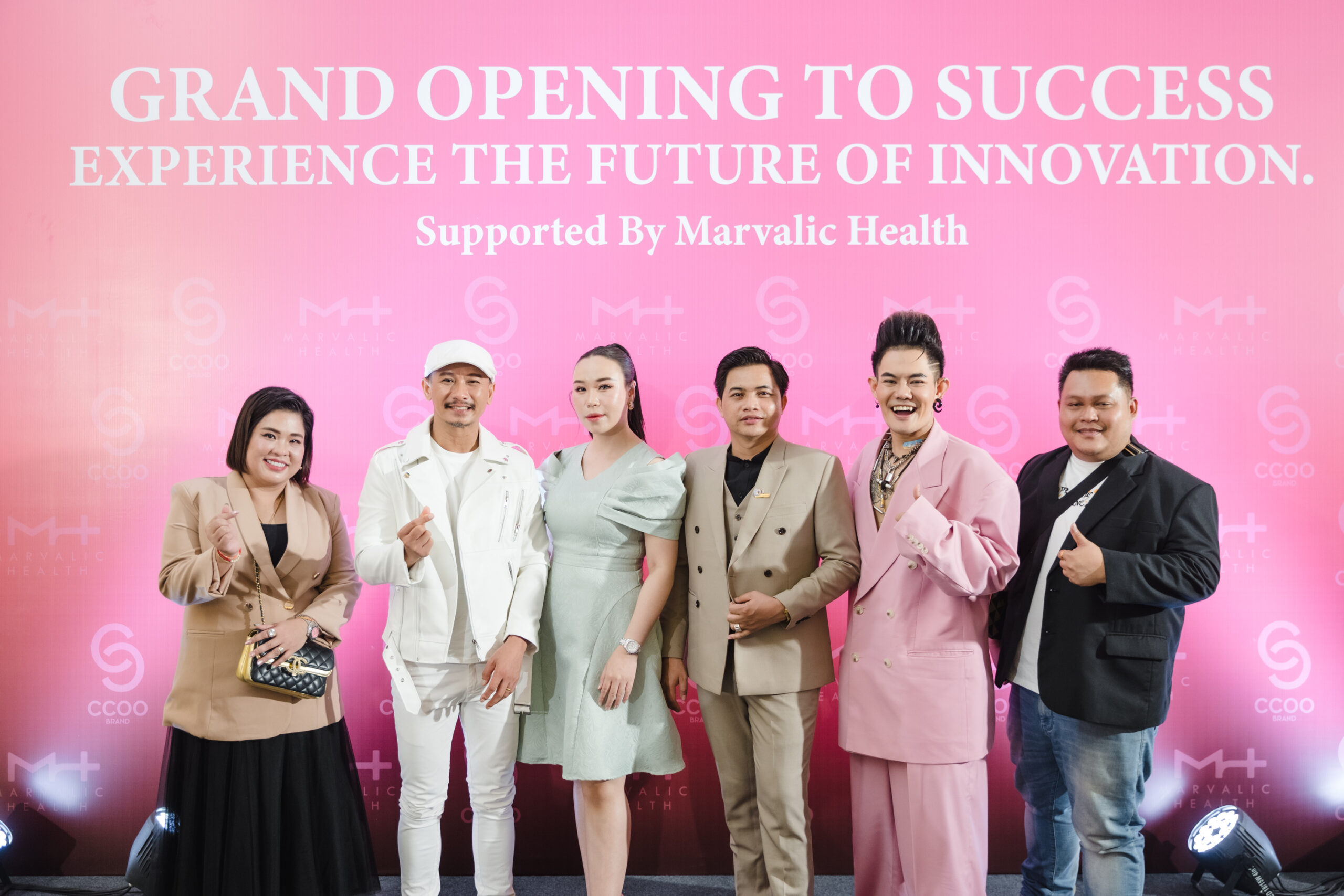 เก่ง ธชย เปิดตัวสินค้าใหม่ ในงาน Grand opening to success – Experience the future of innovation. Supported by Marvalic Health